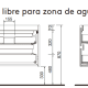 Meubles de salle de bains avec plan de toilette en bois Attila Salgar croquis 10