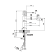 Robinet de bidet Bless Imex croquis 6