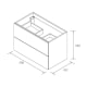 Ensemble meuble-lavabo Morai Salgar croquis 6