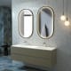 Miroir de salle de bain avec éclairage LED Rio Ledimex environnement 5