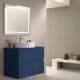 Meuble de salle de bains avec plan de toilette en pierre compacte colorée Ebi Bruntec couleurs principal 7