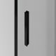 Paroi de douche noire Basic GME détail 1