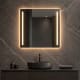 Miroir de salle de bains avec l'éclairage LED Liberty Bruntec principal 1
