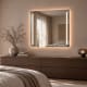 Miroir de salle de bains avec l'éclairage LED Liberty Bruntec principal 4