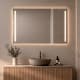Miroir de salle de bains avec l'éclairage LED Liberty Bruntec principal 0