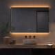 Miroir de salle de bains avec éclairage LED Sire Bruntec principal 2