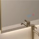 Miroir de salle de bains avec éclairage LED Sire Bruntec détail 7