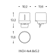Distributeur de savon Architect S+ Cosmic croquis 9