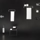 Bathroom Toilette brush set The Grid Cosmic environnement 2