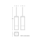 Bathroom Toilette brush set The Grid Cosmic croquis 4