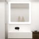 Miroir de salle de bain avec éclairage LED Active ST Bruntec environnement 1