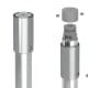Paroi de douche Fresh Levante (FL633) Kassandra détail 3