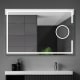 Miroir de salle de bain avec éclairage LED Malta Ledimex principal 2