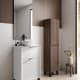 Ensemble meuble de salle de bains faible profondeur 35,5 cm avec lavabo sur plan de toilette Midi Visobath principal 7