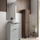 Ensemble meuble de salle de bains faible profondeur 35,5 cm avec lavabo sur plan de toilette Midi Visobath principal 3