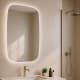 Miroir de salle de bain éclairé par LED Bruntec Look environnement 3