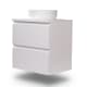 Petit meuble de salle de bain Nivo Bruntec 2 tiroirs suspendu principal 2