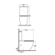 Ensemble toilette + bidet Bruntec Roundy croquis 7