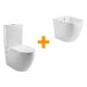 Pack toilette + bidet Roundy Bruntec principal 0