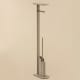 Cosmic Combi Flat porte-balai de toilette avec porte-rouleau principal 2