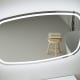 Miroir de salle de bain avec éclairage LED Leda Bruntec détail 1