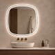 Miroir de salle de bain avec éclairage LED Leda Bruntec principal 0