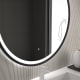 Miroir de salle de bains avec éclairage LED Maldivas Eurobath détail 12