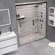 Receveurs de douche en résine décorés Design 3D Bois Rustique Bruntec environnement 3