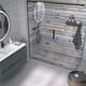 Receveurs de douche en résine décorés Design 3D Bois Rustique Bruntec environnement 12