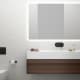 Miroir de salle de bains avec l'éclairage LED Lisa Bruntec environnement 3