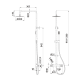 Blesser la colonne de douche Imex croquis 6