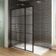 Paroi de douche Noir Chess Screen GME principal 0