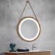 Miroir de salle de bain en avec éclairage LED Bamboo Bruntec principal 1