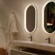 Miroir de salle de bains avec l'éclairage LED Bari Ledimex principal 0