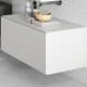 Ensemble de meubles de salle de bains avec lavabo Solid et meuble à tiroirs Nomad Visobath détail 3