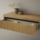 Commode en bois Alpes Bruntec détail 2