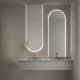 Eurobath Mauricio miroir de salle de bains avec éclairage LED environnement 3