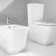 Ensemble toilette + bidet Bruntec Square principal 1