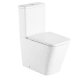 Ensemble toilette + bidet Bruntec Square détail 2