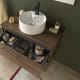 Meuble de salle de bains avec plan de toilette Silane Salgar détail 6