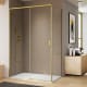 Paroi de douche angulaire coulissante sur mesure Aria Bruntec principal 4