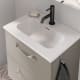 Hone Amizuva Ensemble complet de meubles de salle de bain à profondeur réduite de 35 cm détail 11