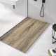 Receveurs de douche en résine décorés Stone 3D effet Bois Bruntec principal 2