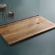Receveurs de douche en résine décorés Stone 3D effet Bois Bruntec principal 1