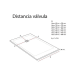 Receveurs de douche en résine décorés Stone 3D effet Bois Bruntec croquis 7