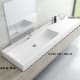 Lavabo suspendu Chiclana Bruntec croquis 1