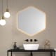 Eurobath Azores Miroir de salle de bains avec éclairage LED principal 0