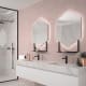 Eurobath Azores Miroir de salle de bains avec éclairage LED principal 1