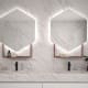 Eurobath Azores Miroir de salle de bains avec éclairage LED principal 2