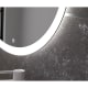 Miroir de salle de bains avec éclairage LED Capri Eurobath détail 2